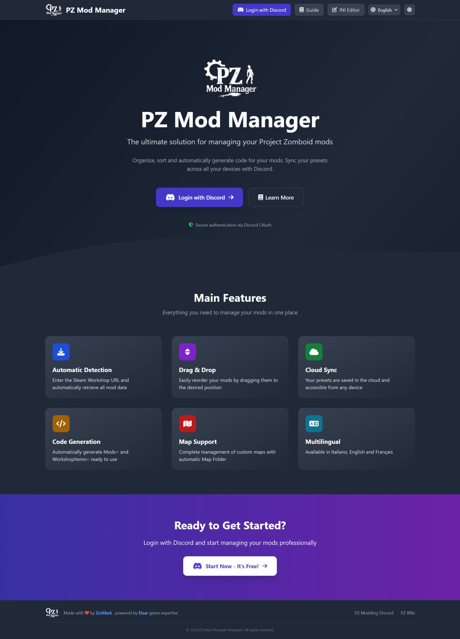 PZ Mod Manager Preview