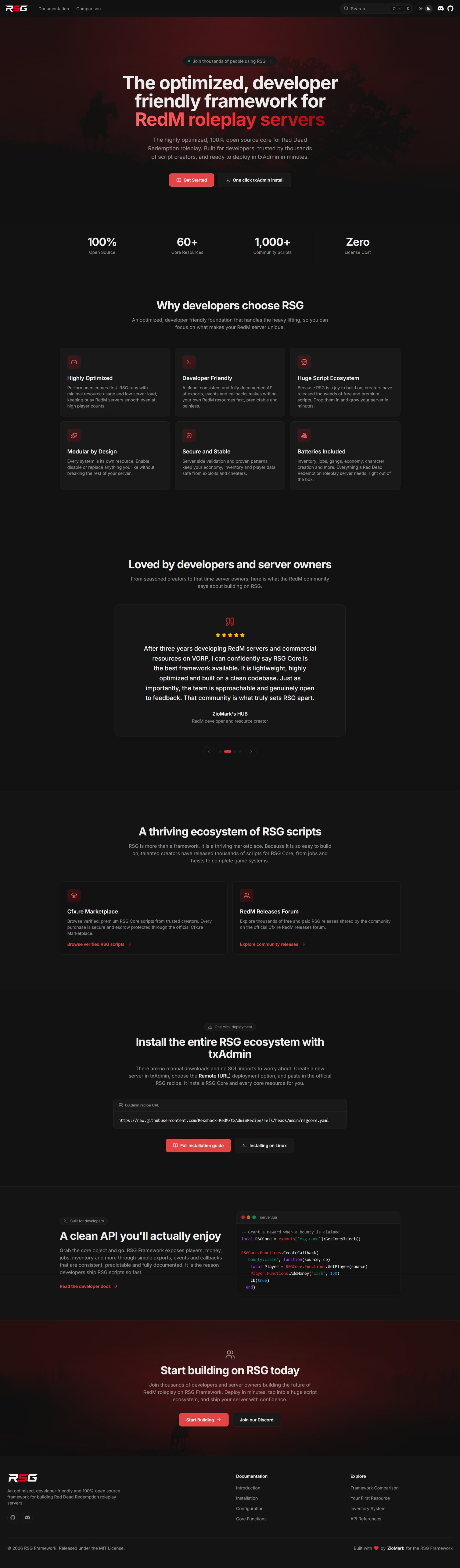 RSG Framework